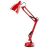 Lámpara Articulada escritorio Roja con base, 1 luz E27