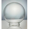 Globo Vidrio Transparente 30 cms, boca 14 cm