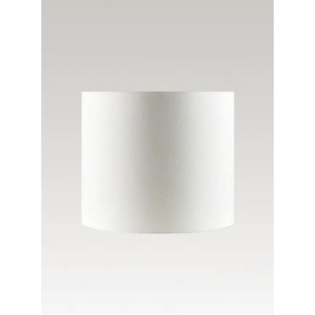 Pantalla cilindro 25 x 16, Blanco, ANILLO, ancho 25 cm, altura 16 cm