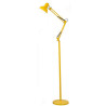 Lámpara Pedestal Articulada Amarilla, 180 cms altura,  1 luz E27