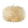 Lámpara de mimbre Nido 30 x 20 cms de altura, 1 luz E27, color natural
