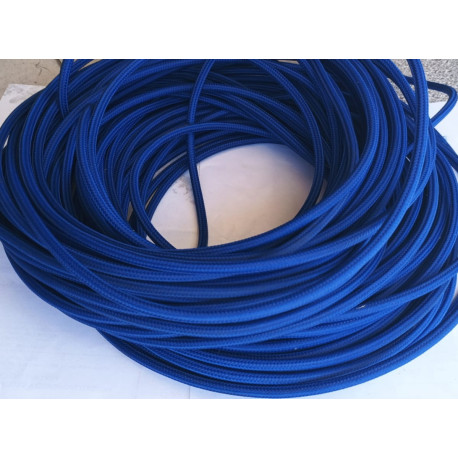 Cable textil, cable forrado