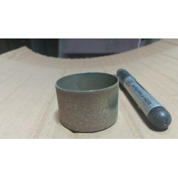 Cubresoquete fierro 40 mm ancho, 25 mm  altura