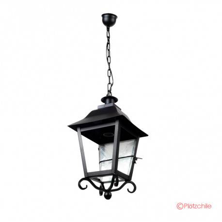 farol colgante ingles negro