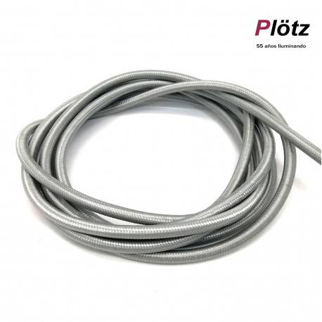 Cable textil, cable forrado