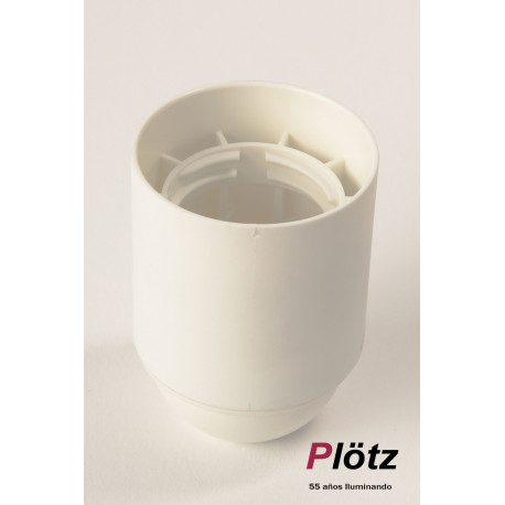 soquete liso E27 Blanco