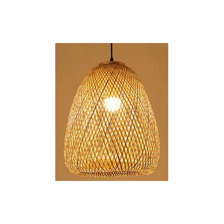 Colgante Bamboo 1 luz E27 medidas 26 x 48 cms de altura